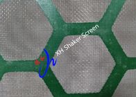 Màu xanh lá cây khung thép màu loại Mi Swaco Mamut Shaker màn hình cho dầu khí