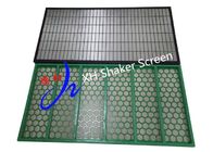 SS 316 Brandt VSM 300 Secondary Shale Shaker Screens API Standard Black / Green Color